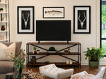 Set Of Rustic European Skull Art