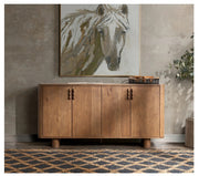 Tacoma 4Dr Sideboard | Tawny Brown