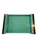 Teal Elm Tray