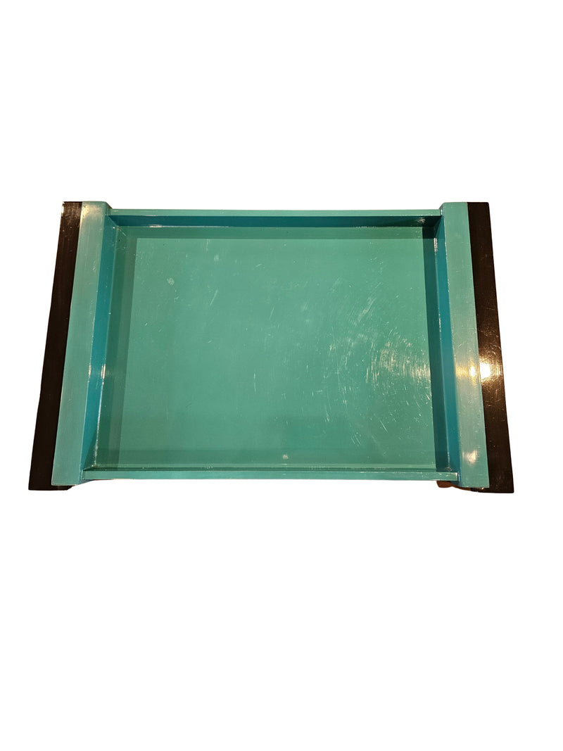Teal Elm Tray