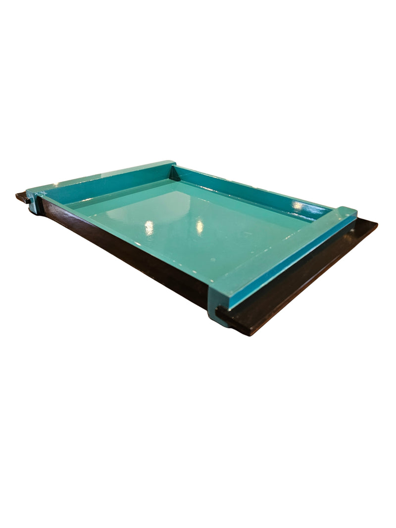 Teal Elm Tray