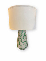 Terracotta Table Lamp | Green & Cement