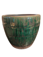 Terracotta Tiled Planter | Green