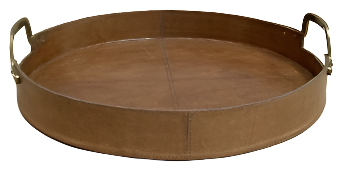 Tinsley Leather Server DKBRN