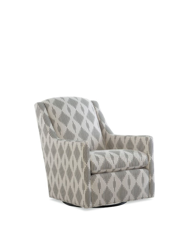 Lafayette Swivel  Glider | Zig Zag Toffee