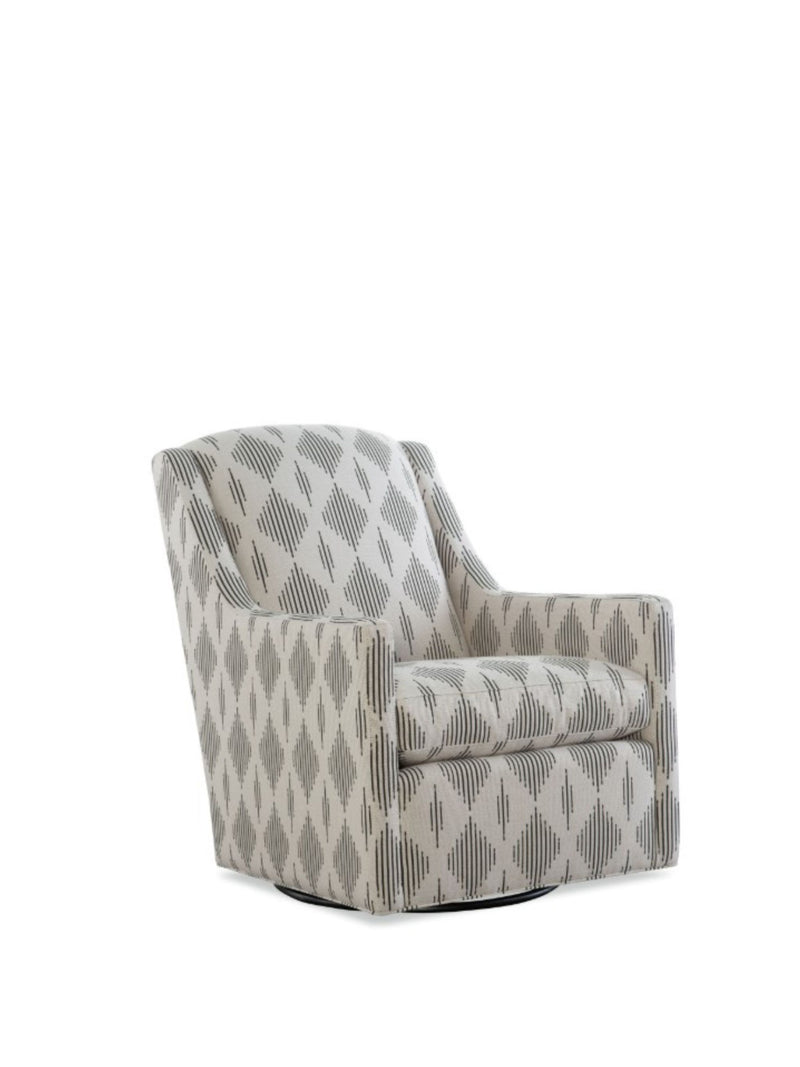 Lafayette Swivel  Glider | Zig Zag Toffee