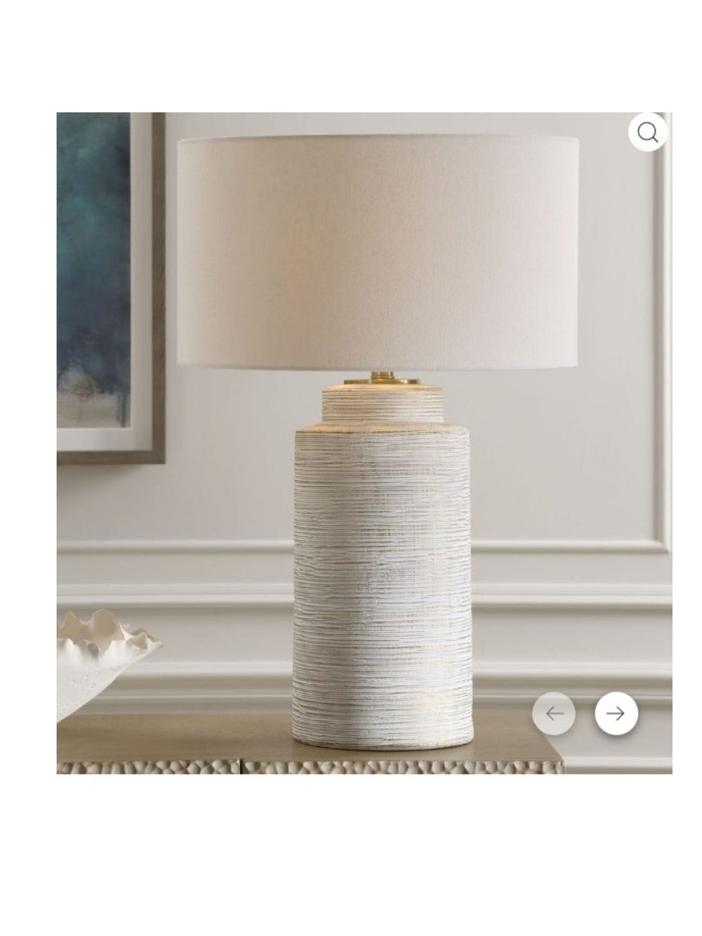 Crimp Table Lamp | 27 x 10 x 18