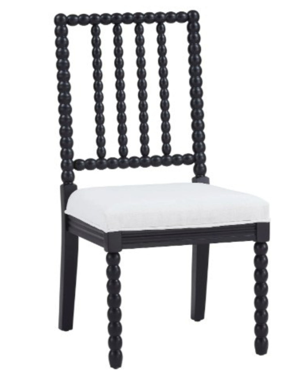 Bryce Side Chair | Black | White