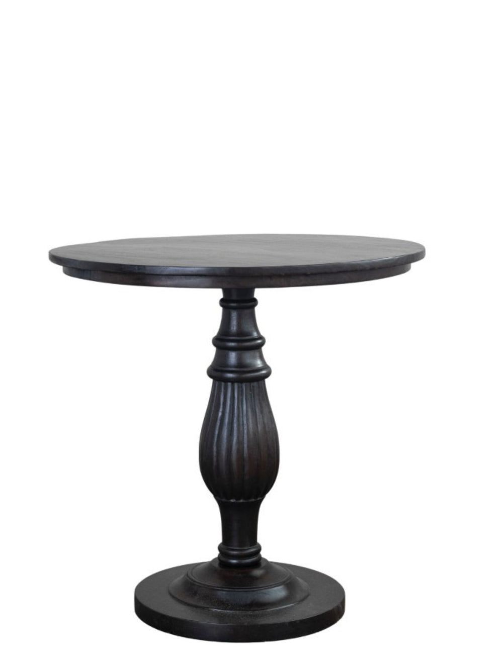 Mango Wood Table | Walnut Finish | 30 x 30