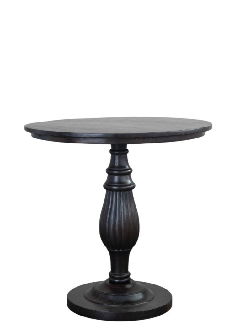 Mango Wood Table | Walnut Finish | 30 x 30