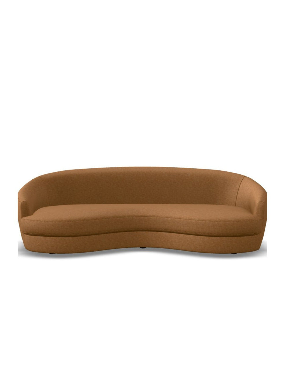 Paige Sofa | Brown Taupe | 31 x 102 x 43