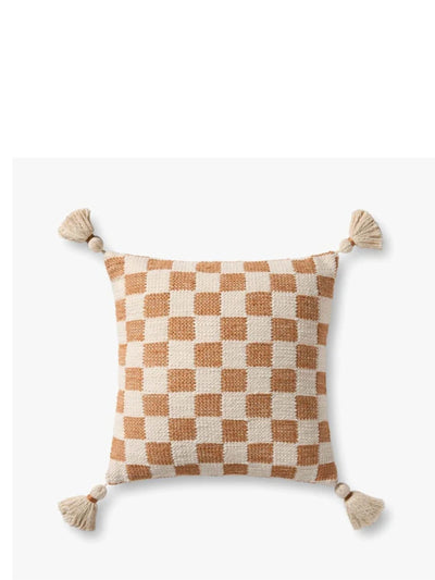 Amos Down Pillow | Rust | 18 x 18