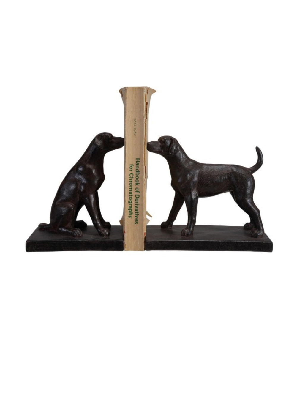 Dog Bookends | Black | Set of 2