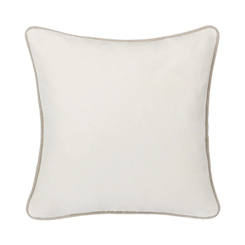 Heirloom Velvet Pillow 22" | Ivory