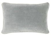 Heirloom Velvet Kidney Pillow | Bay Green
