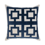 Corbin Throw Pillow | Navy | 22 x 22