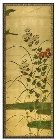 Gilded Garden Chinoiserie Triptych