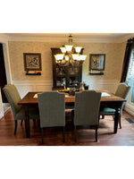 Empire Tall Back Dining Chair | Celadon