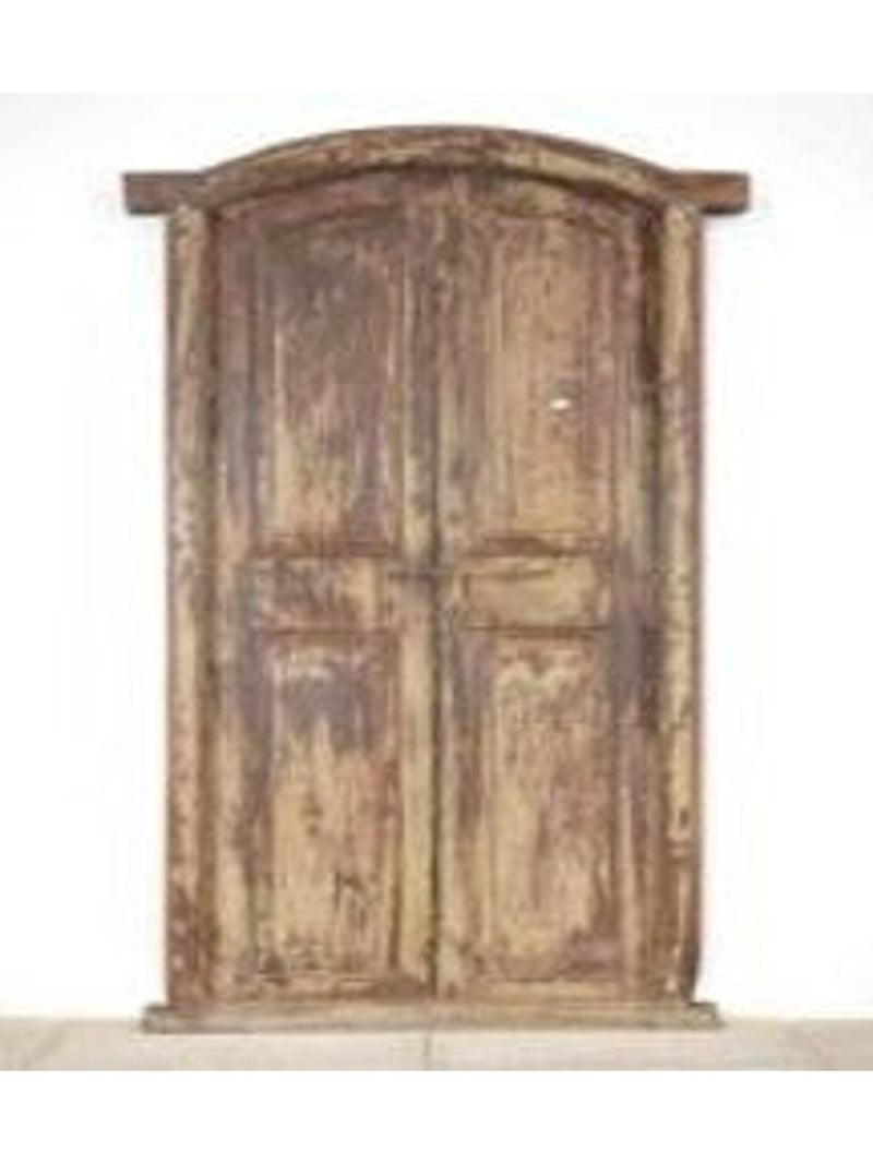Unique Wood Door with Frame