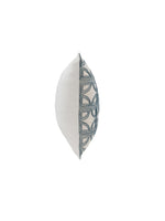 Elea Throw Pillow 22" | Ivory/Navy