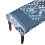 Blue Accent Bench