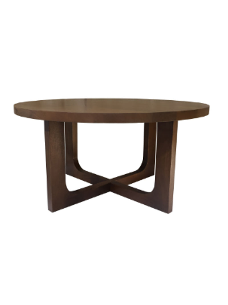 Round Coffee Table | Walnut Finish