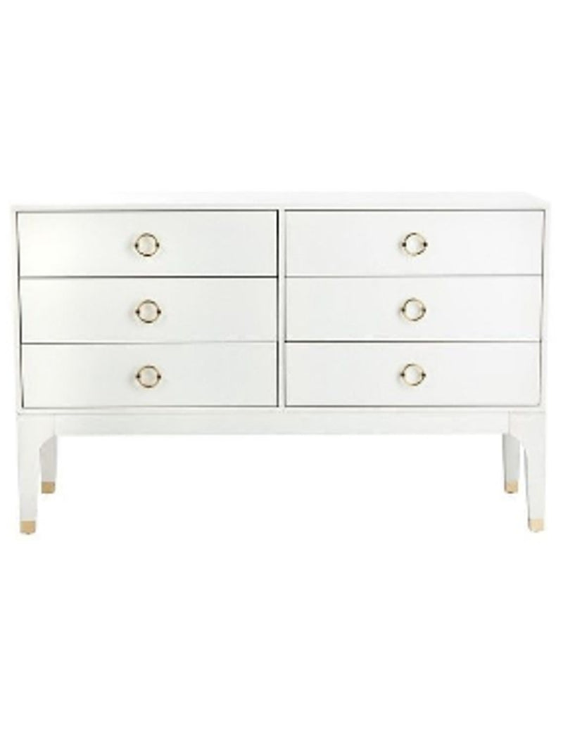 Lorna 6 Drawer Contemporary Dresser