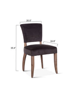 Mindy Side Chair | Asphalt
