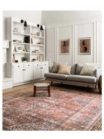 Loren Rug Brick|Midnight Rug 8X10