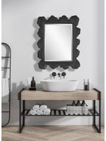 Sea Coral Mirror | Black