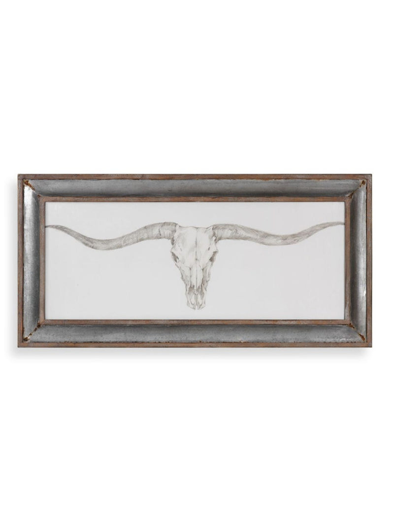 Western Skull Print