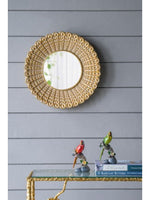 Beaded Sunburst Mirror SM