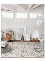 Promenade Ivory | Grey Rug 8X10