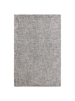 Criss Cross|Grey Wool 9 x 12
