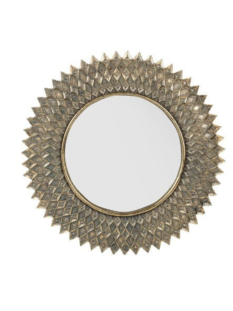 Gold Sunflower Mirror