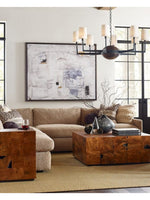 Maize Diamond Rug | Burnt Umber 8 x 10