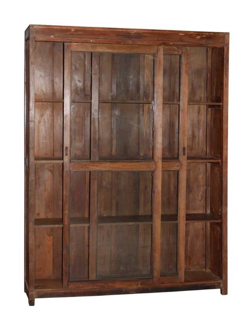Sliding Door Glass Cabinet