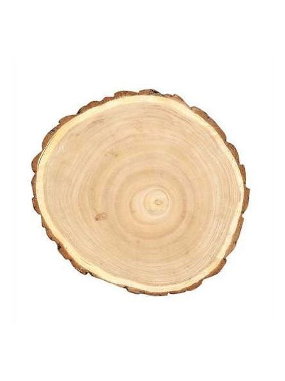 Round Paulownia Wood Slab