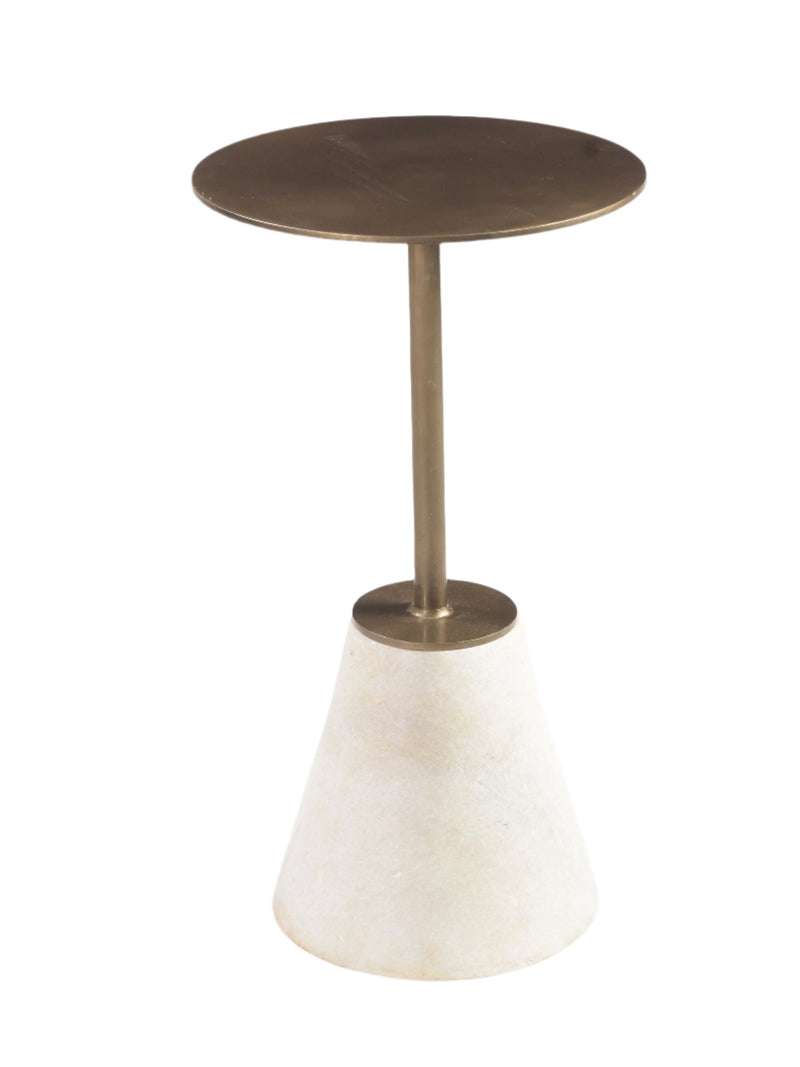 Nicole Side Table | White