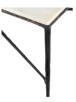 Marble and Bronze Coffee Table