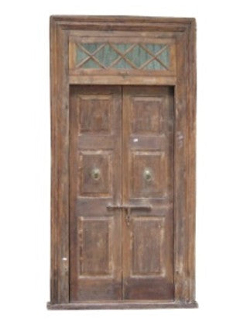 Wooden Door with Frame
