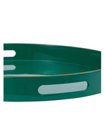 Mimosa Round Tray | Turquoise