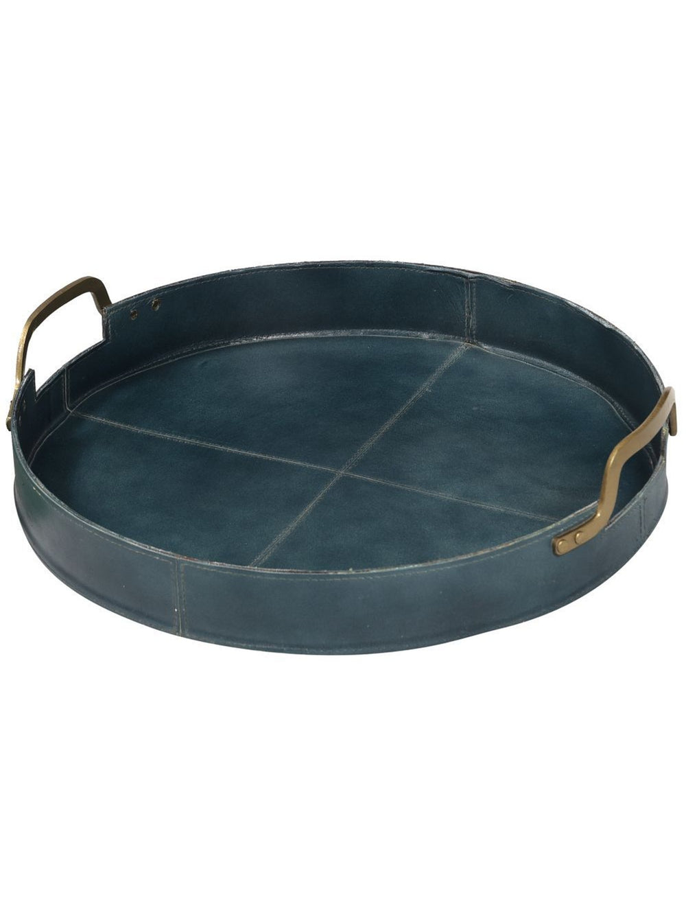 Tinsley Leather Server | Blue