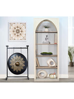 Light Wood Arch Bookcase