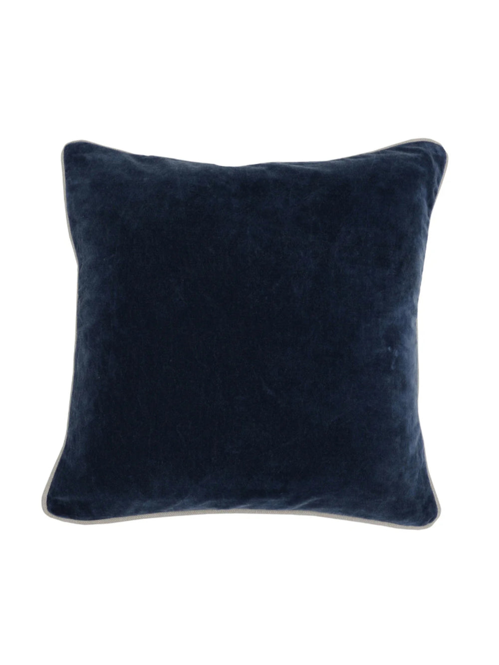 Heirloom Velvet Pillow 18" | Navy