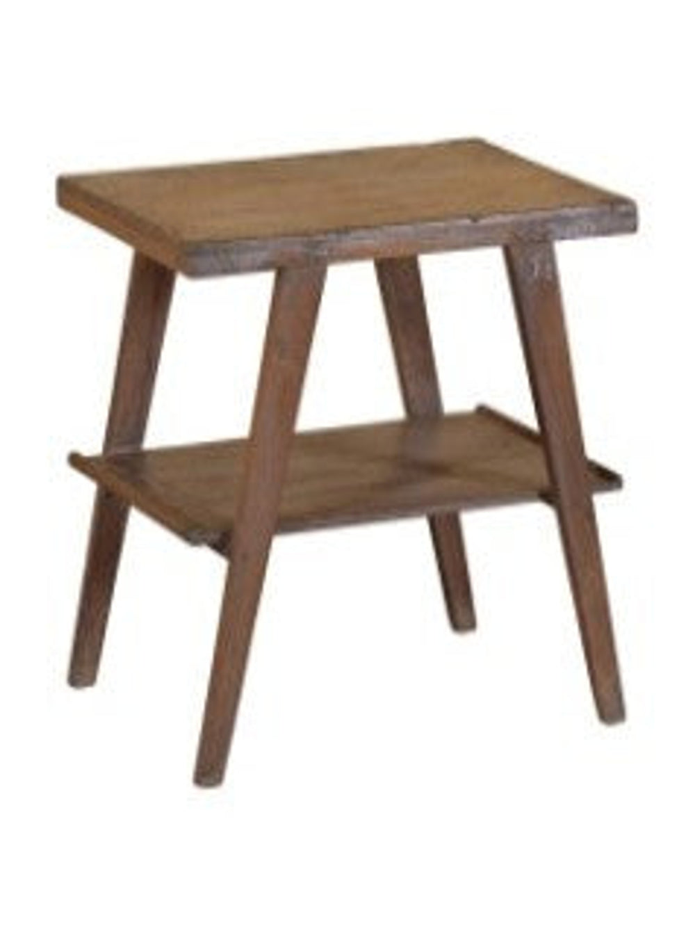 Two Tier Wood Side Table
