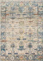 Anastasia Sand | Lt. Blue Rug 5x8