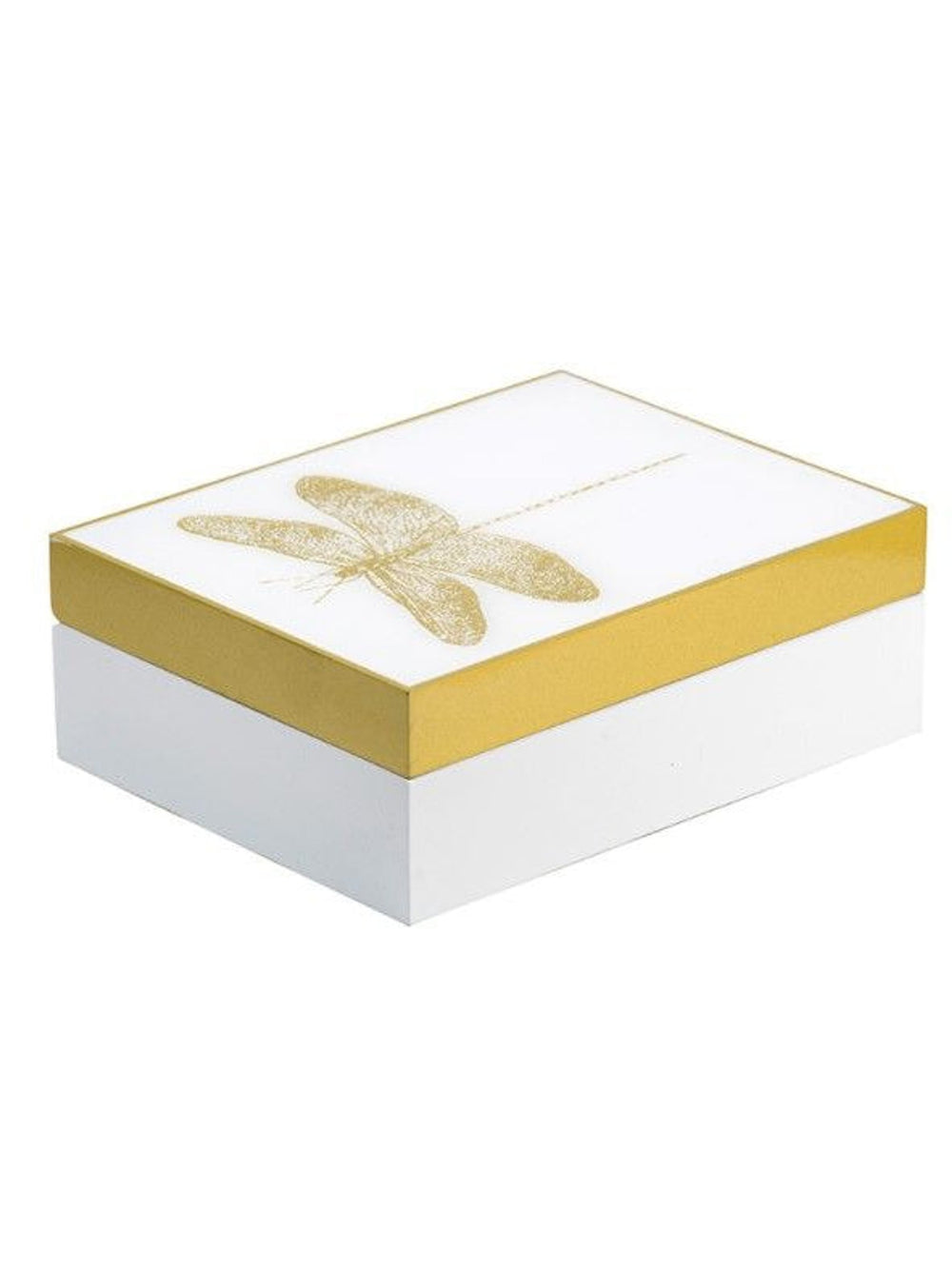 Dragonfly Box | Gold Accent