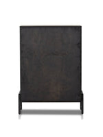 Rosedale 6 Drawer Tall Dresser- Ebony Oak