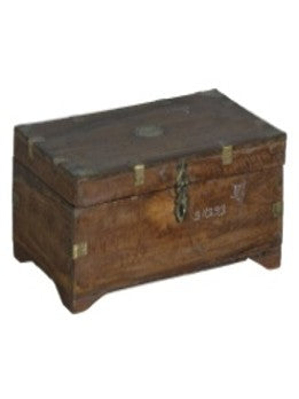 Vintage Wooden Box on Stand